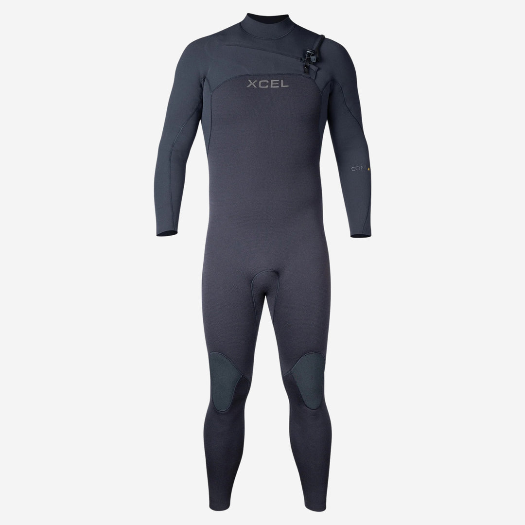Comp+ 3/2 Chest Zip Long Sleeve Steamer Wetsuit