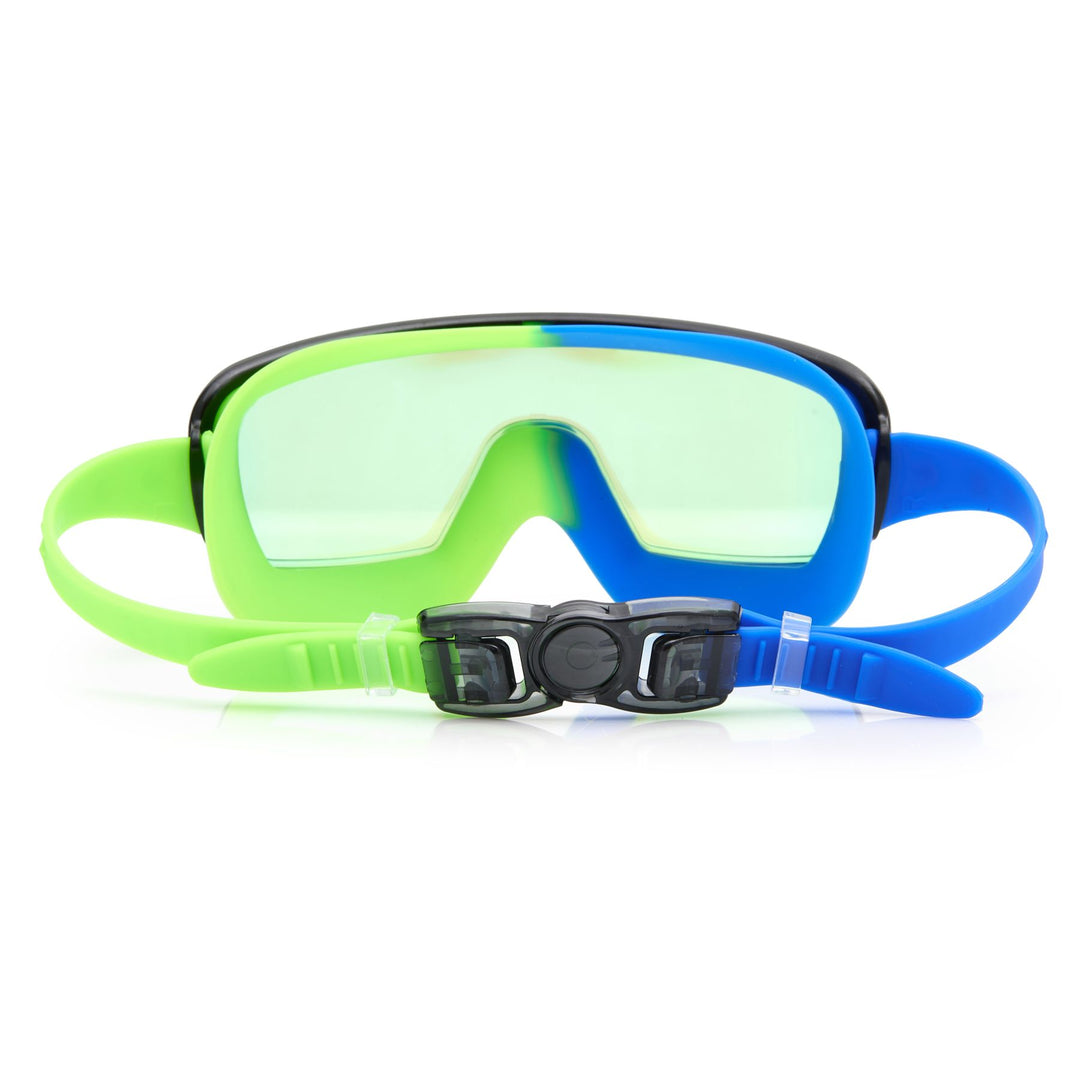 Prismatic Swim Goggles - Cyborg Cyan