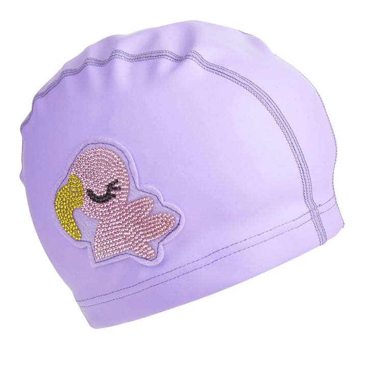 Flamingo Swim Cap - Purple