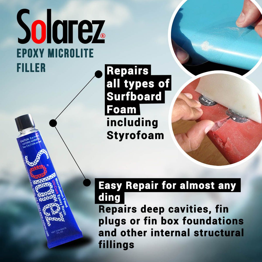 Epoxy Surfboard Ding Repair Microlite Filler