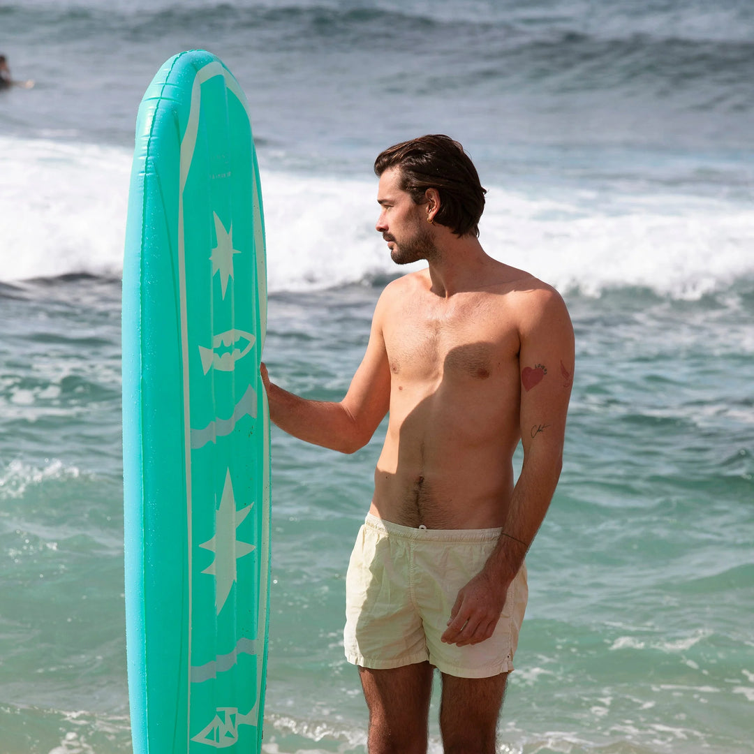 Sunnylife Aufblasbares Surfboard - Bio-Surfbrett De Playa Esmeralda 205cm