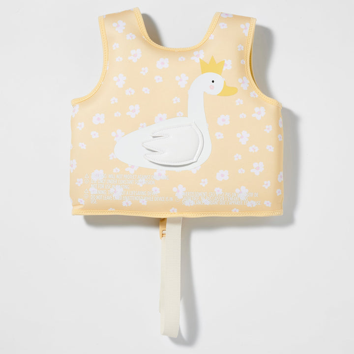 Kids Swim Vest - Princess Swan Buttercup