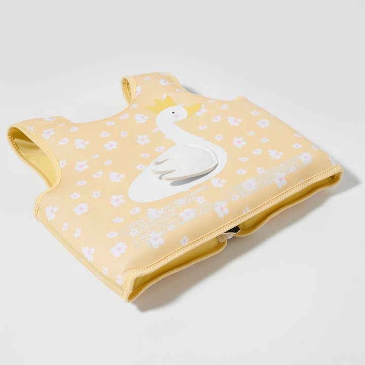 Kids Swim Vest - Princess Swan Buttercup