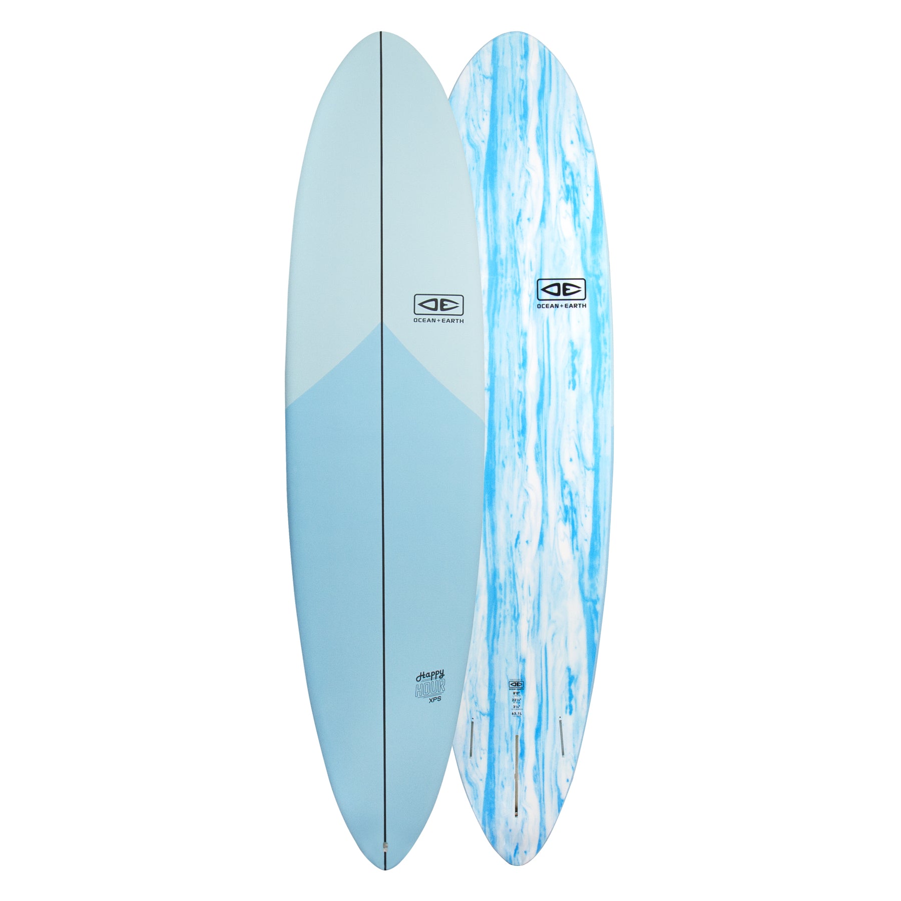 Ocean and Earth Happy Hour Epoxy Softboard - 8'0