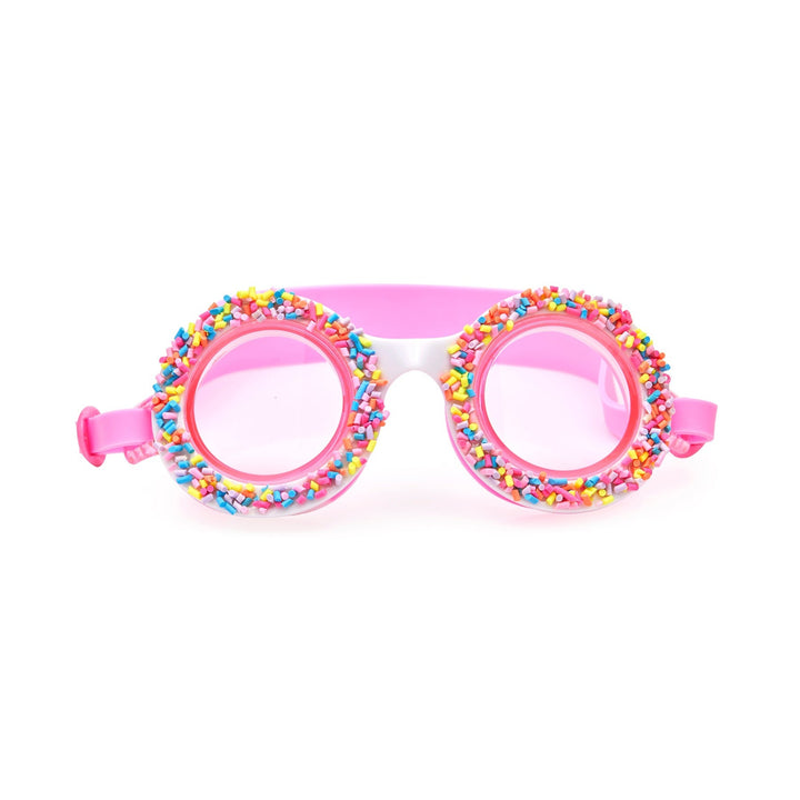 Pink Doggles Bling2o Girls Boston Creme Pink Do Nuts 4 U Kids Swim Goggles