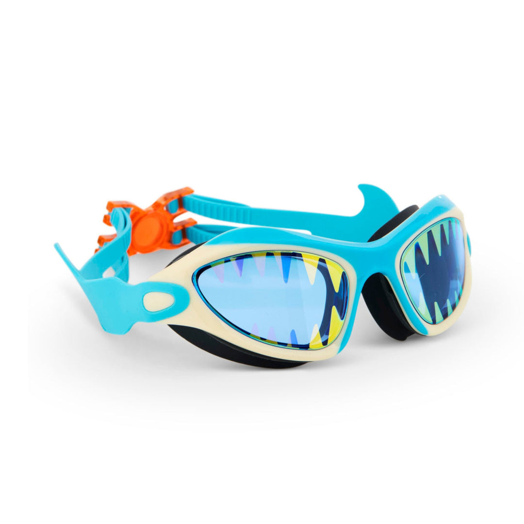 Megamouth Shark Tooth White Kids Swim Goggles