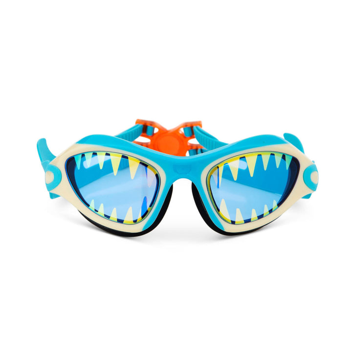 Megamouth Shark Tooth White Kids Swim Goggles