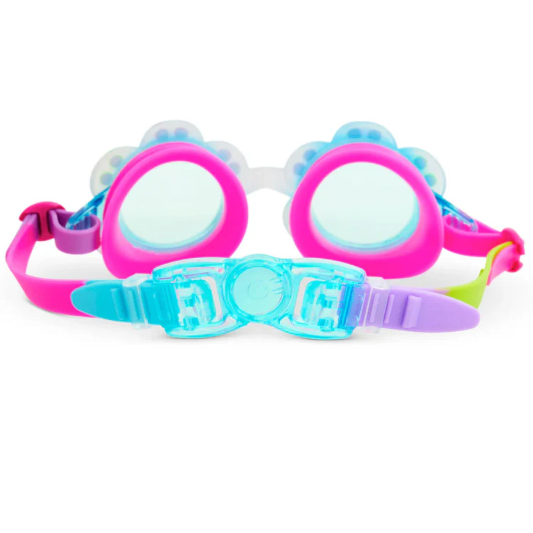 Petals Blossom Blue Kids Swim Goggles