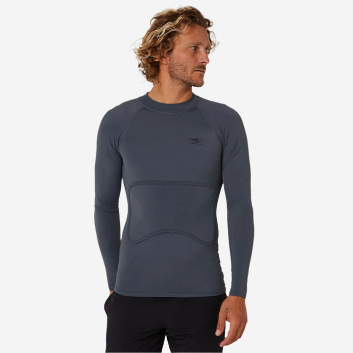 Rib Guard Padded Long Sleeve Rash Vest