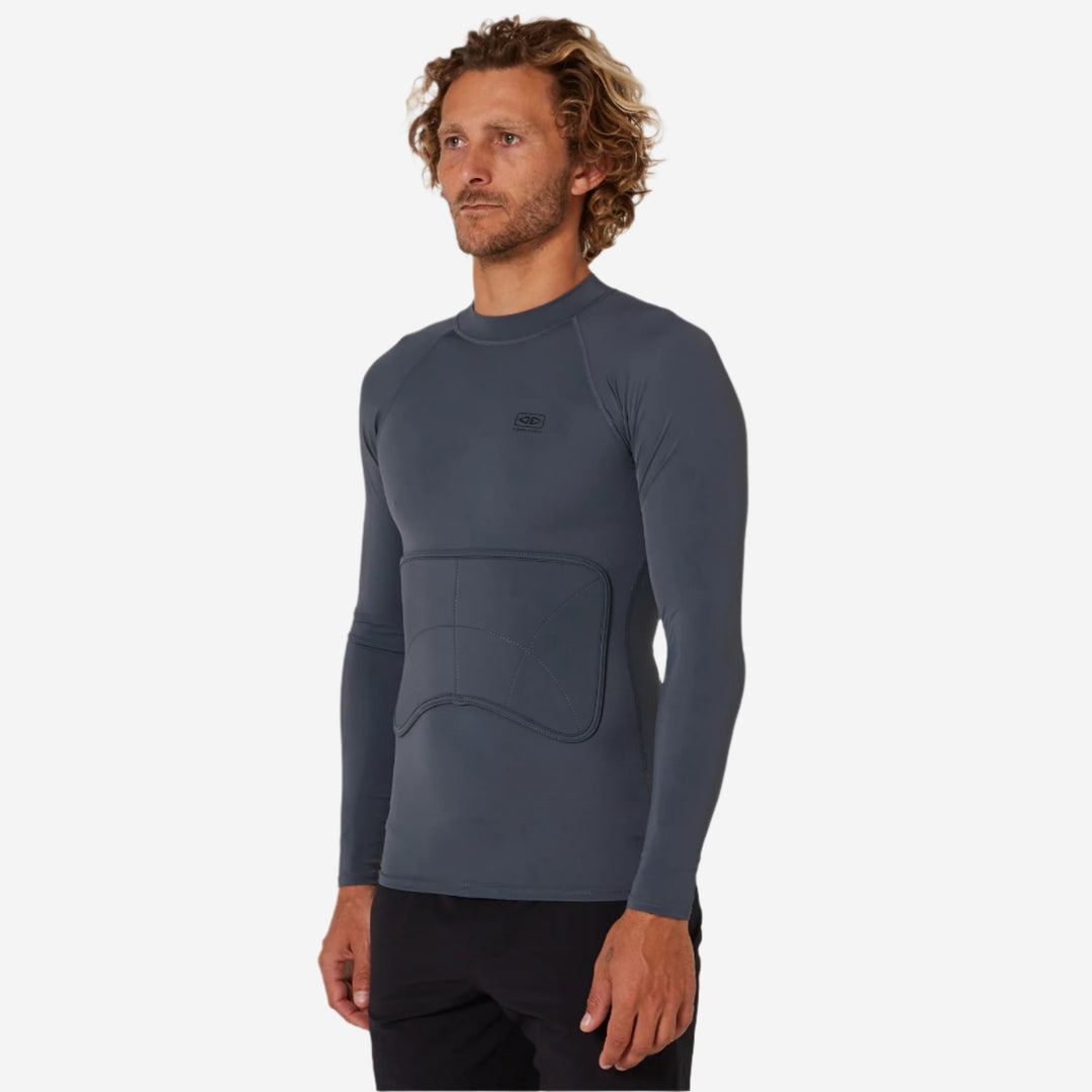 Rib Guard Padded Long Sleeve Rash Vest