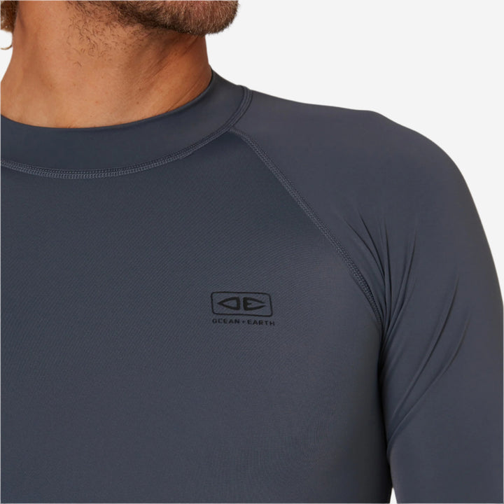 Rib Guard Padded Long Sleeve Rash Vest