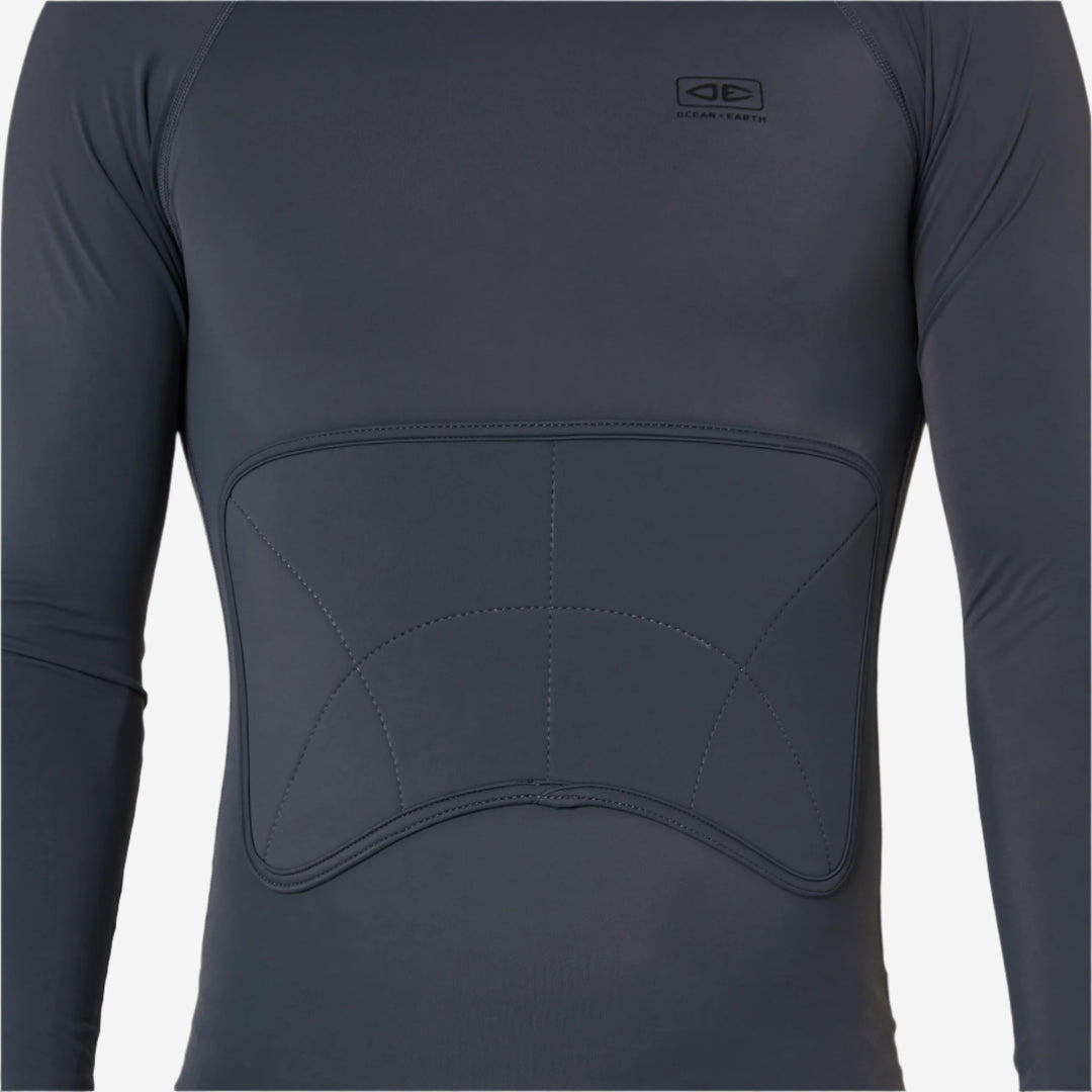 Rib Guard Padded Long Sleeve Rash Vest