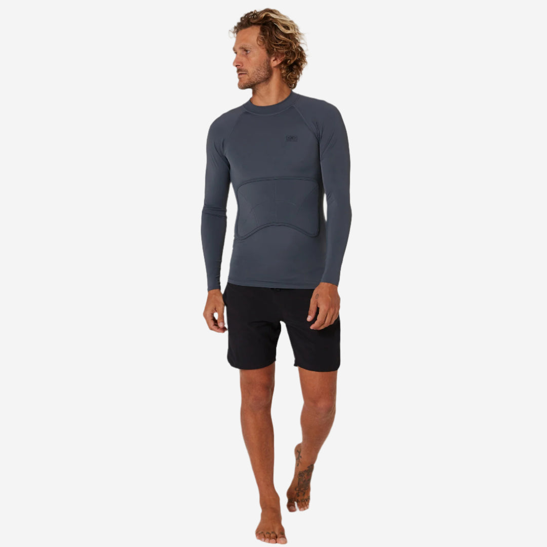 Rib Guard Padded Long Sleeve Rash Vest