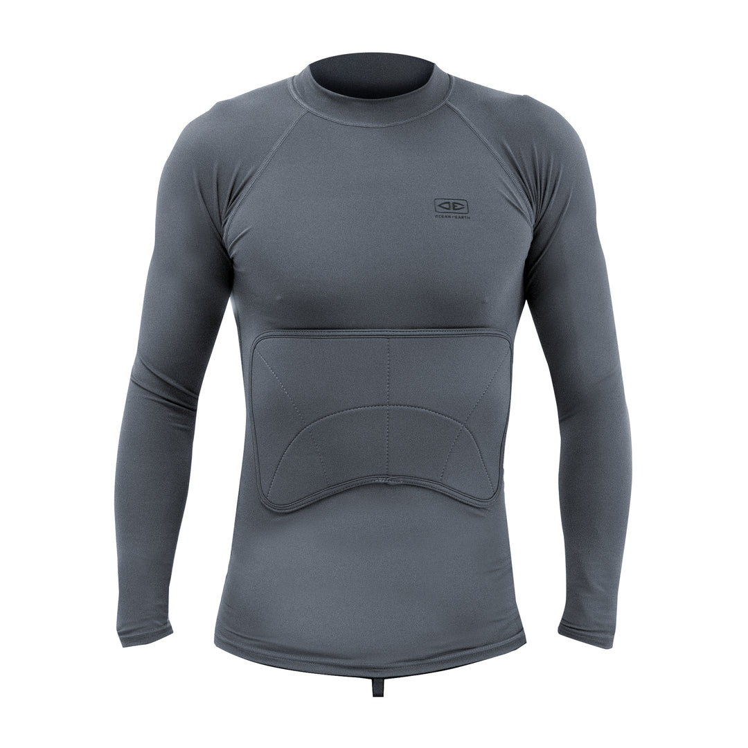 Safety Guard Ribs Ocean and Earth Rib Guard Padded Long Sleeve Rashie