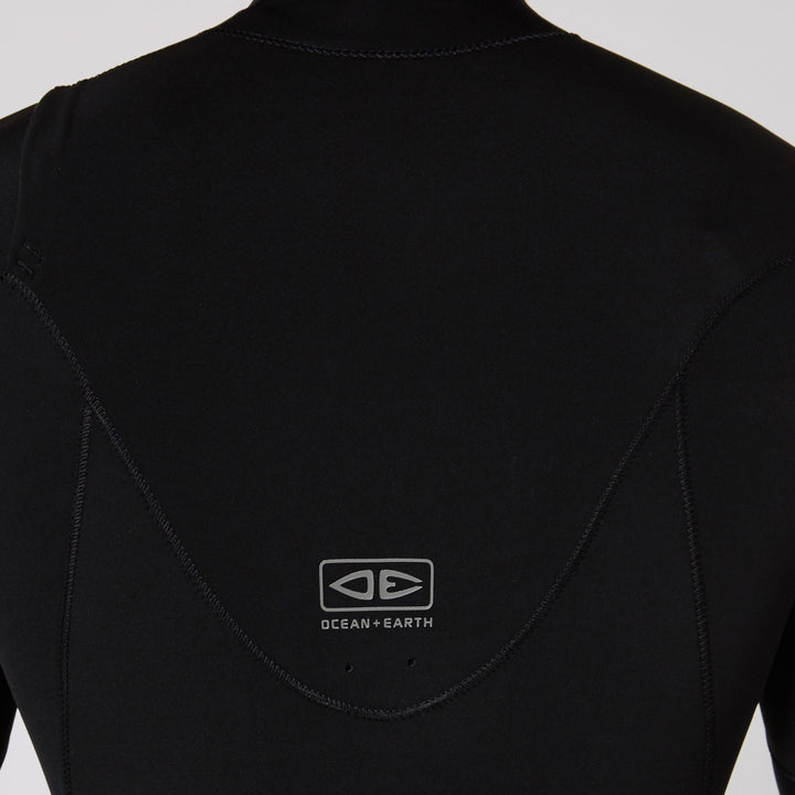 Double Black 4/3 Chest Zip Steamer Wetsuit