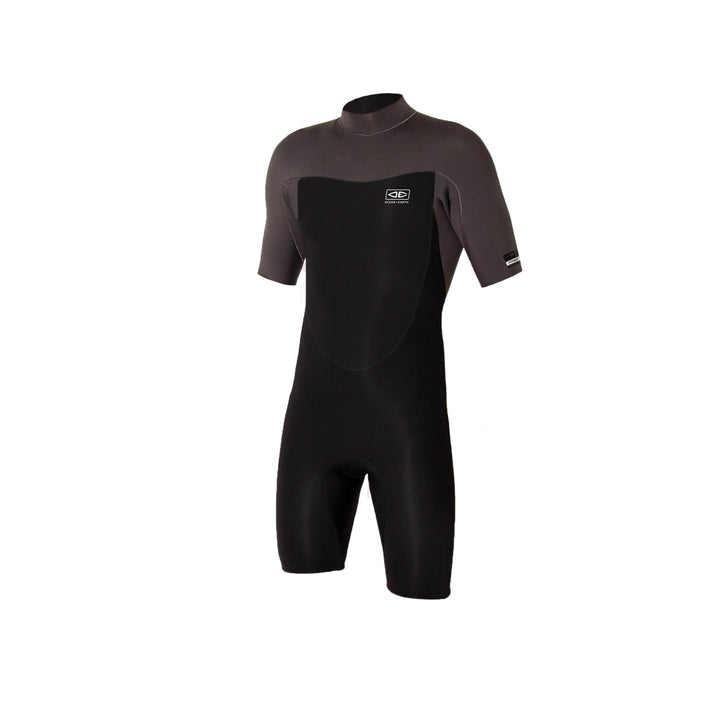 Free Flex 2mm Springsuit Mens Wetsuit - Black/Charcoal