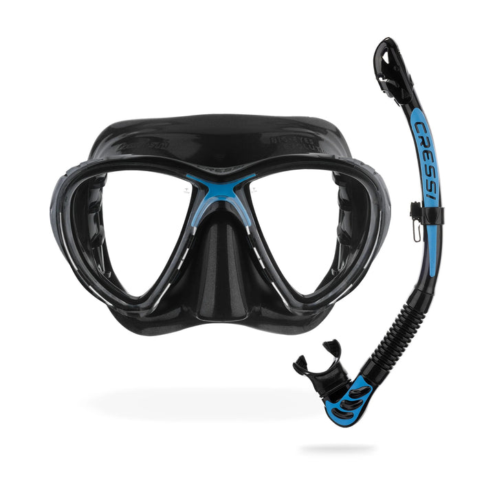 Big Eyes Evo + Alpha Ultra Dry Snorkeling Set