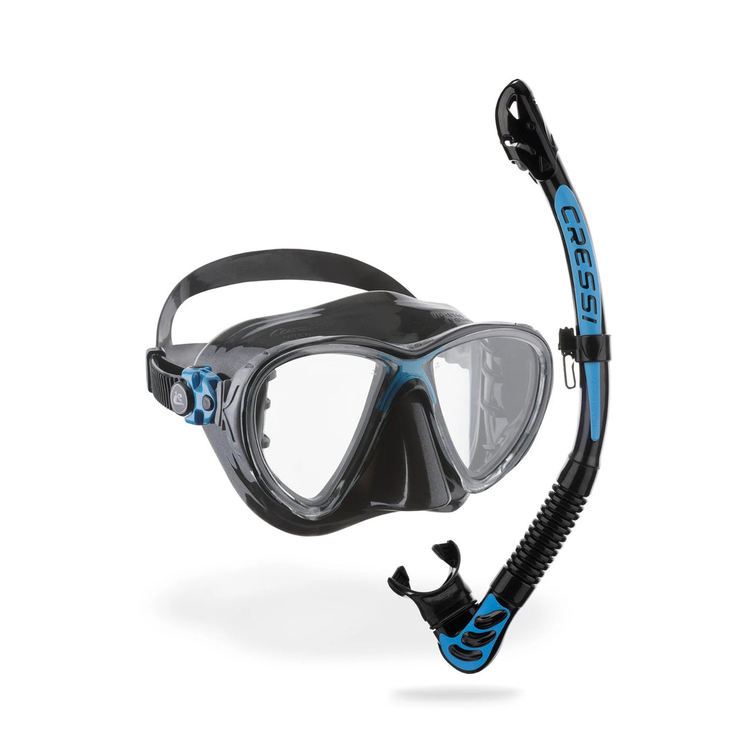 Big Eyes Evo + Alpha Ultra Dry Snorkeling Set