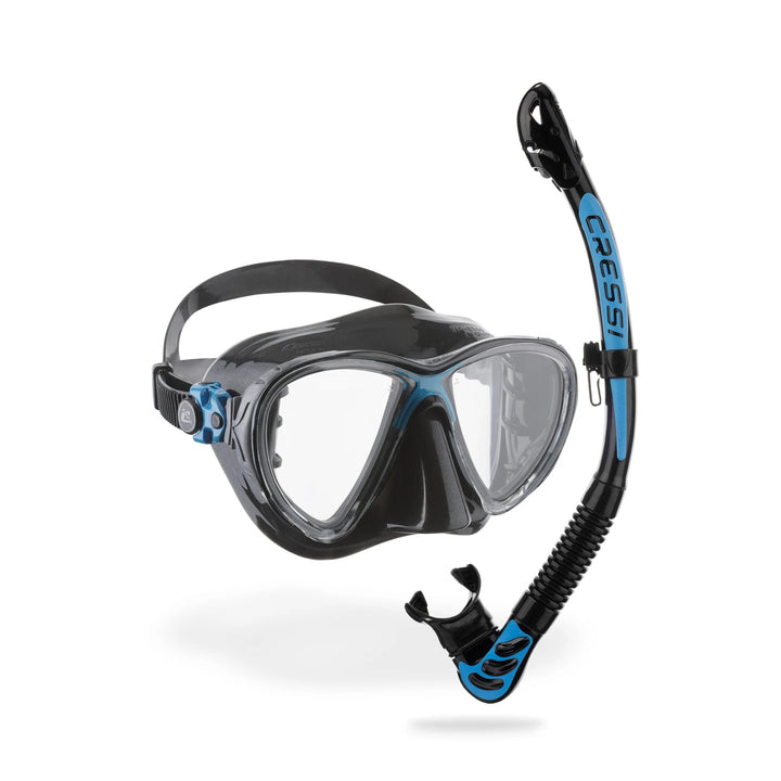 Big Eyes Evo + Alpha Ultra Dry Snorkeling Set