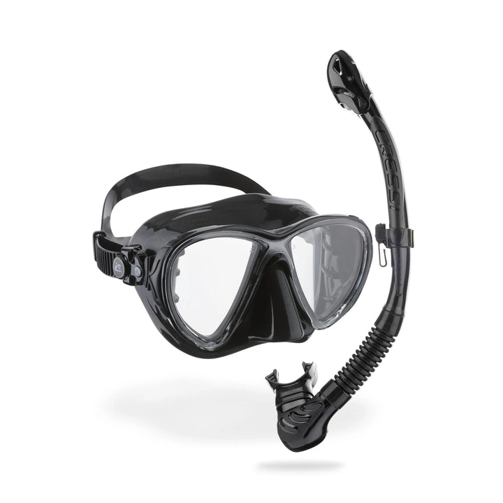 Big Eyes Evo + Alpha Ultra Dry Snorkeling Set