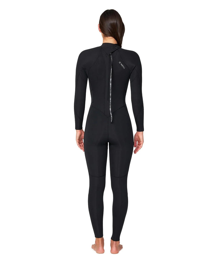 Bahia 4/3 Back Zip Steamer Womens Wetsuit - Black