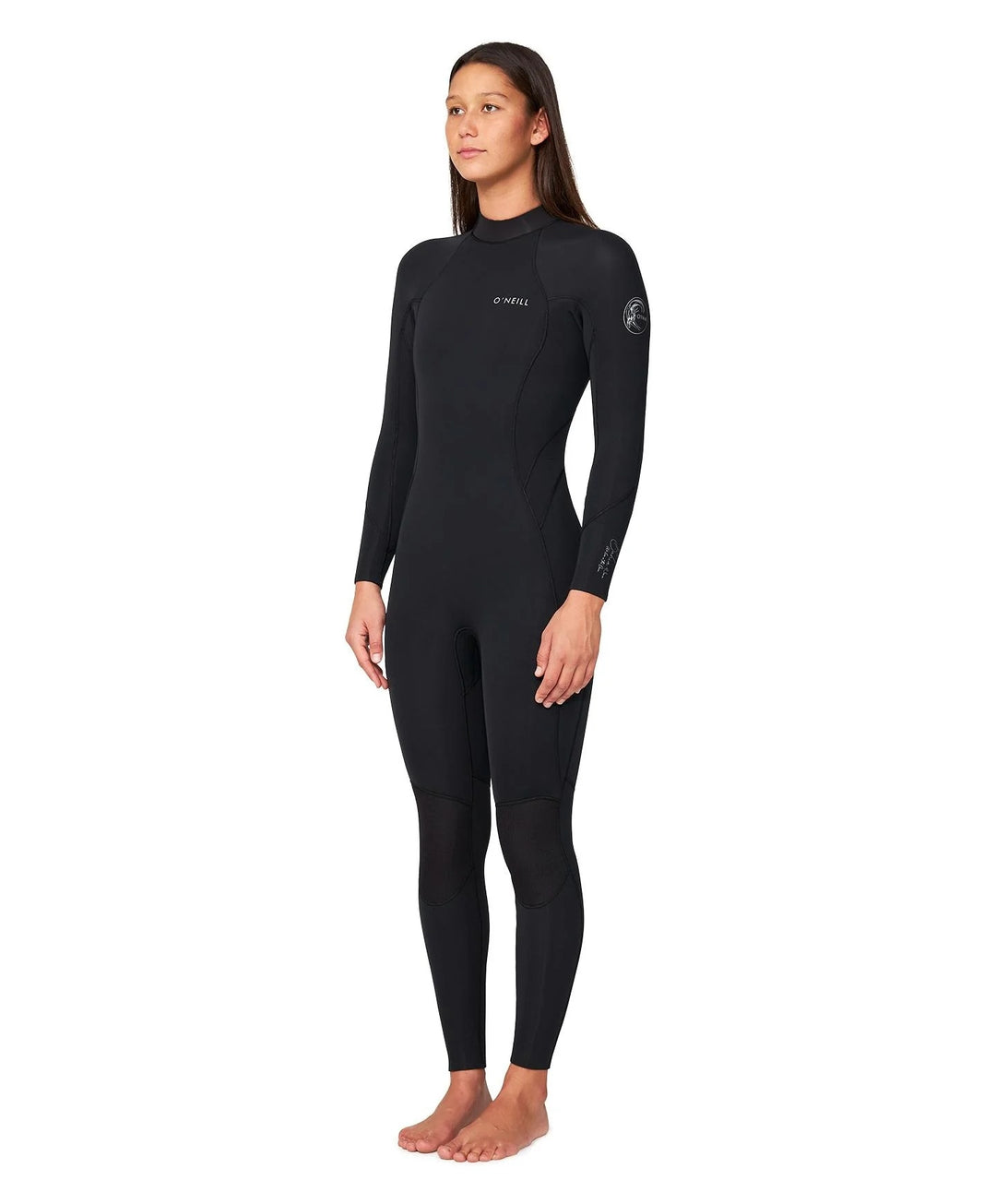 Bahia 4/3 Back Zip Steamer Womens Wetsuit - Black