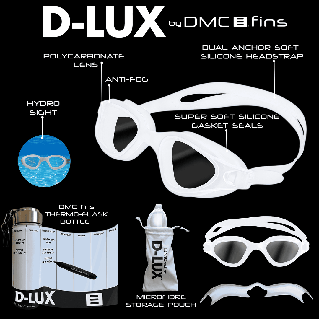 D-LUX Goggles-in-a-Bottle Swimming Goggles