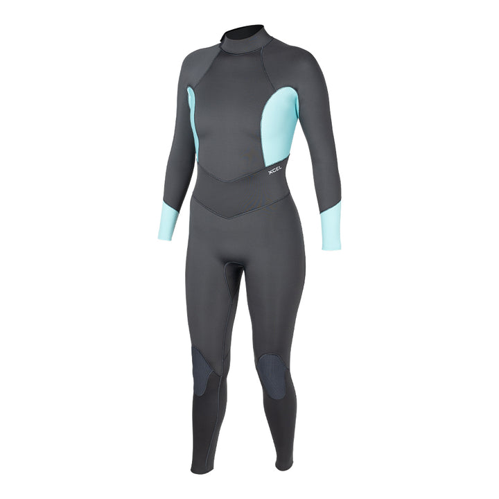 Womens Axis 3/2 Back Zip Steamer Wetsuit