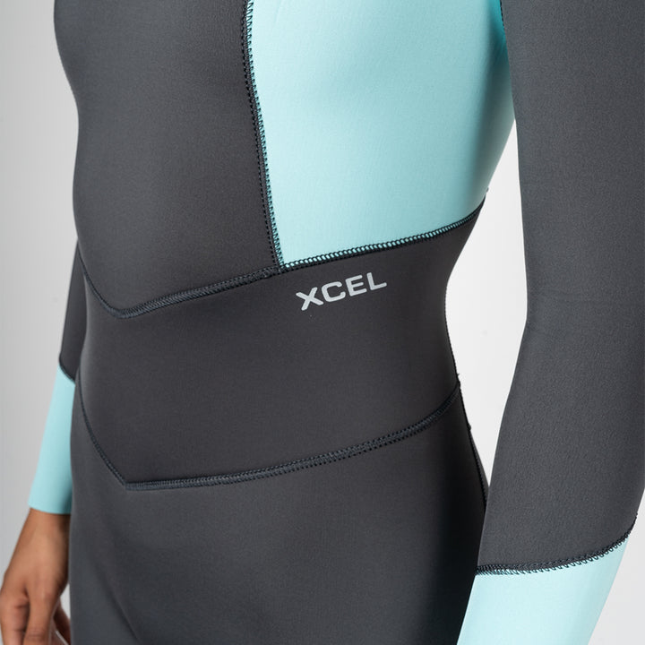 Womens Axis 3/2 Back Zip Steamer Wetsuit