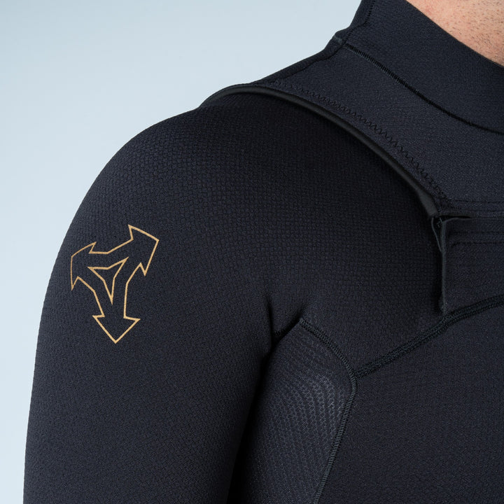 Comp+ 2mm Chest Zip Long Sleeve Springsuit Wetsuit