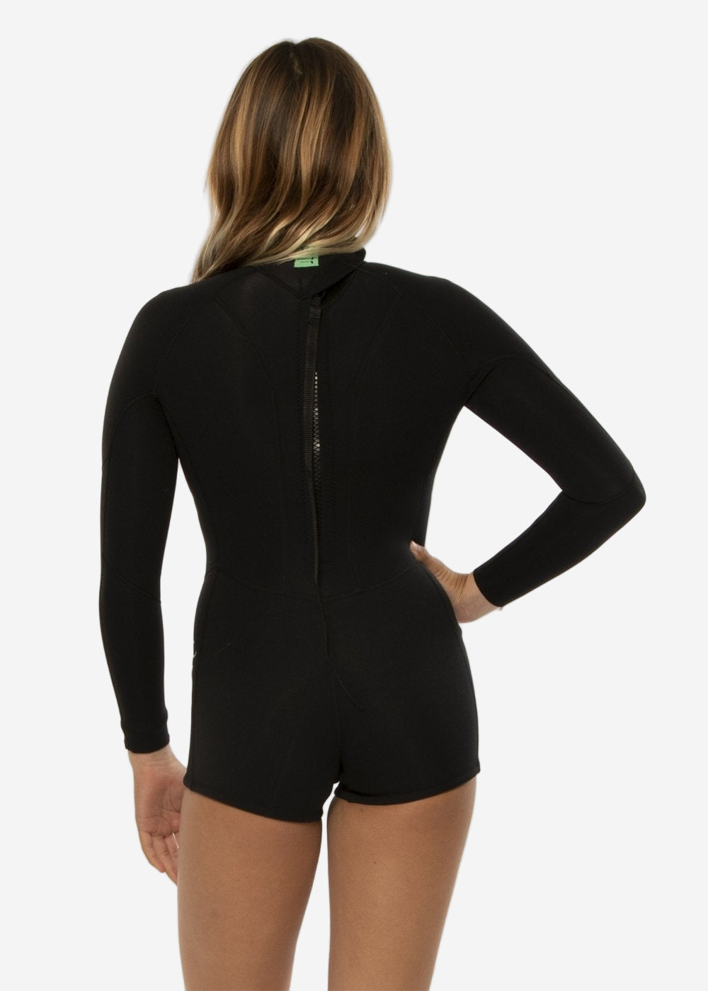 Youth Summer Seas 2/2 Back Zip Long Sleeve Kids Springsuit Wetsuit