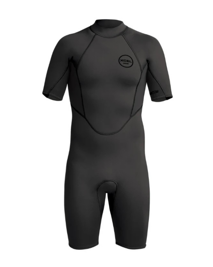 Axis 2mm Back Zip Short Sleeve Springsuit Wetsuit