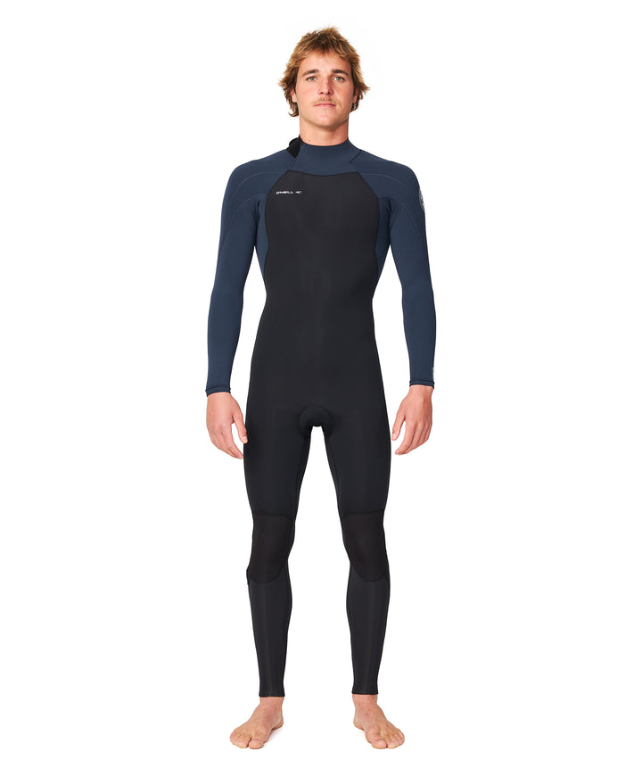 Defender 3/2 Back Zip Steamer Wetsuit - Slate