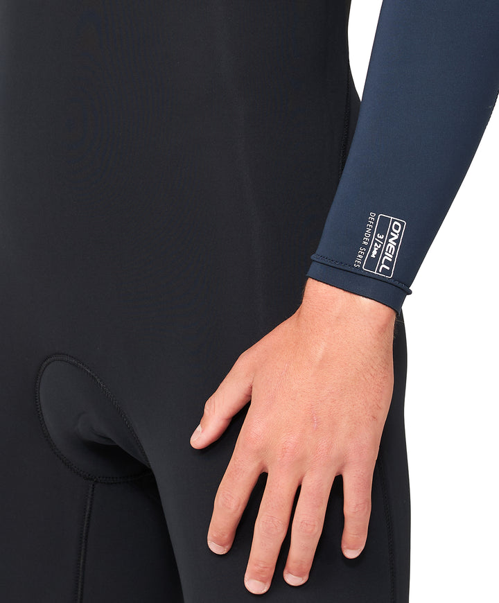 Defender 3/2 Back Zip Steamer Wetsuit - Slate