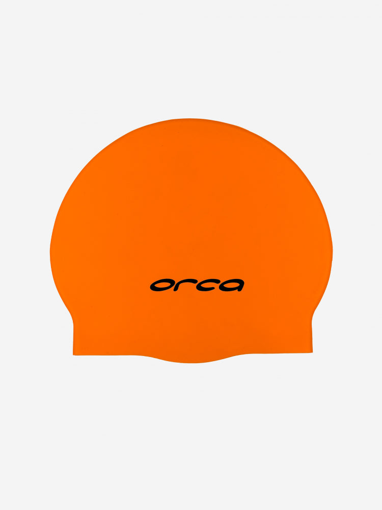 Silicon Swim Cap - Orange