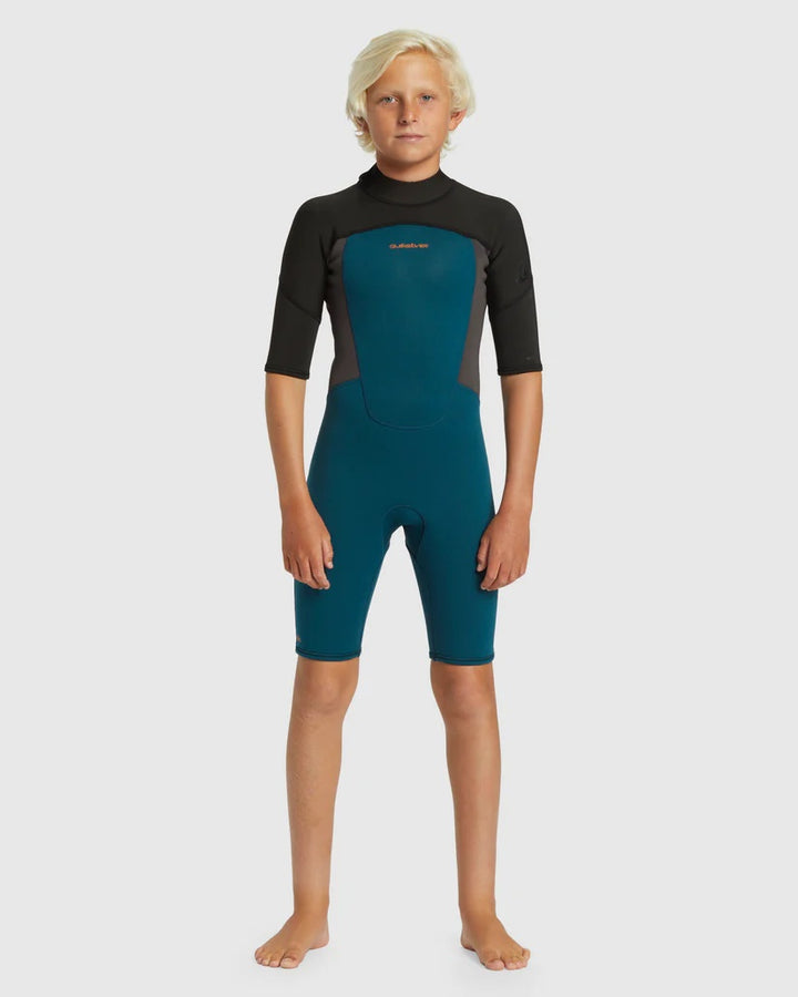 Boys Prologue 2/2 Back Zip Springsuit Kids Wetsuit