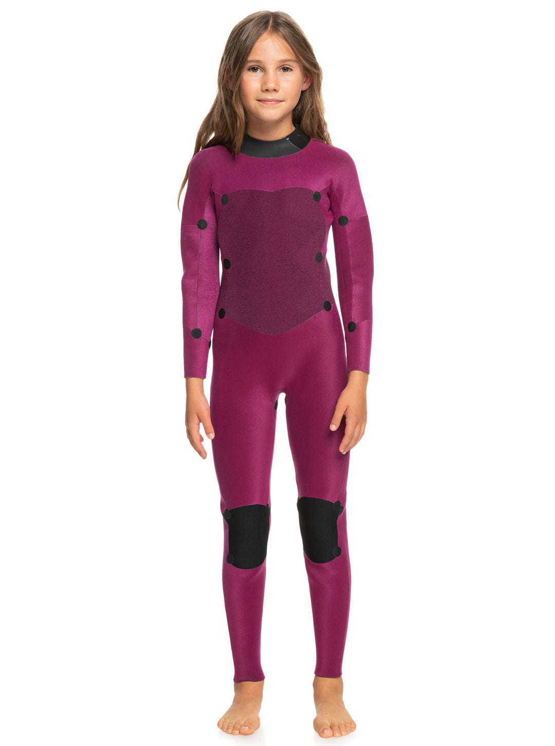 Girls Swell Series 4/3 Back Zip GBS Steamer Wetsuit - Mood Indigo Paradise