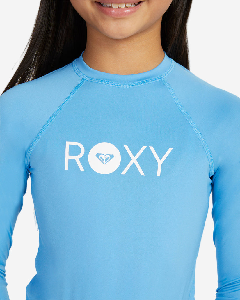Roxy Kid Rash Roxy Girls Essential Long Sleeve Kids Rash Vest – Long Reef Surf Co