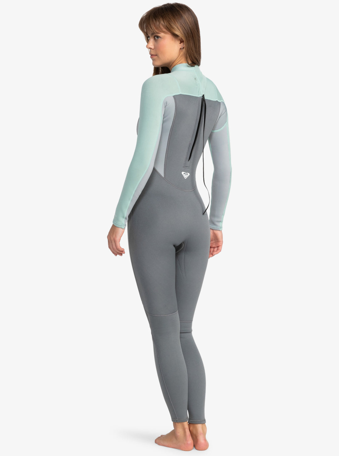 Prologue 3/2 Back Zip Steamer Wetsuit - Ice Green