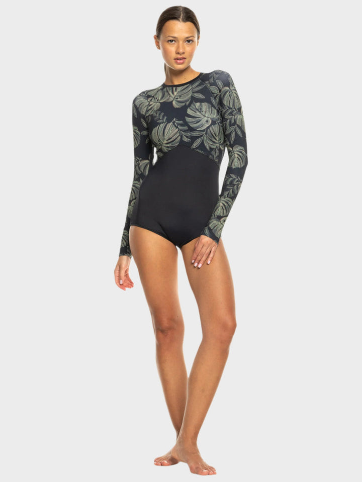 Pro Wave Back Zip Long Sleeve One-Piece Surfsuit