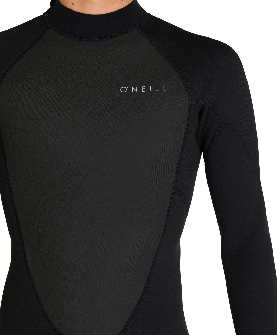 Factor 3/2 Back Zip Steamer Wetsuit - Black