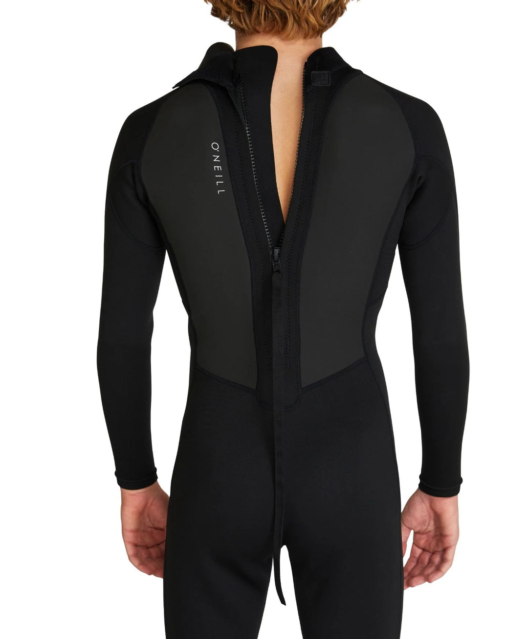 Factor 3/2 Back Zip Steamer Wetsuit - Black