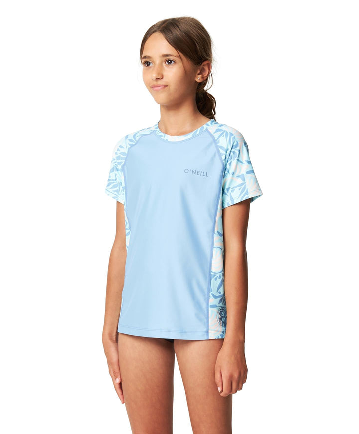 Girls Bahia Short Sleeve UV Kids Rash Tee