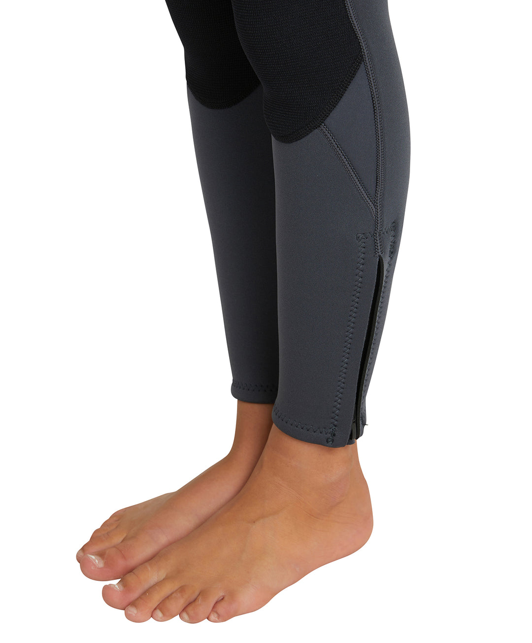 Girls Reactor II 3/2 Back Zip Steamer  Wetsuit - Gunmetal