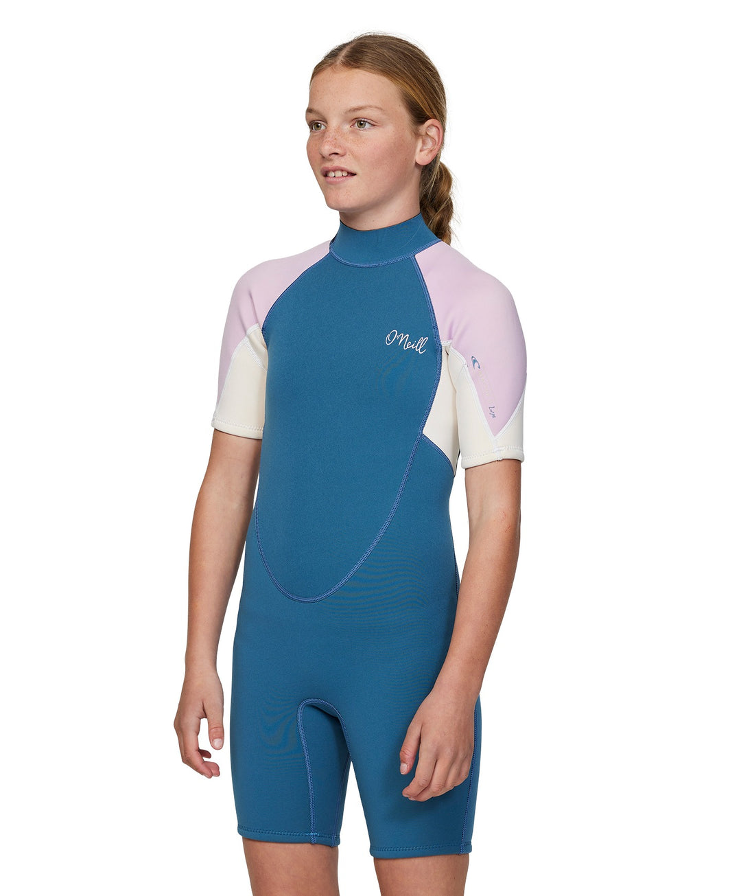 Girls Reactor II 2mm Back Zip Short Sleeve Springsuit