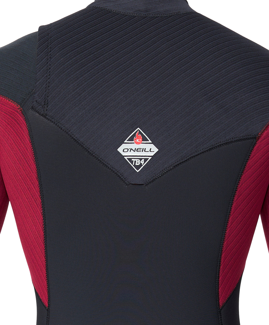 HyperFire 3/2 Chest Zip Steamer Wetsuit - Dark Red