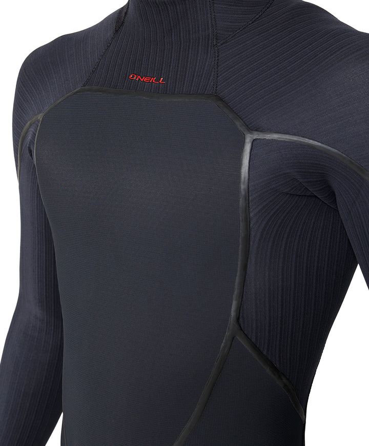 HyperFire X 4/3 Back Zip Steamer Wetsuit - Black