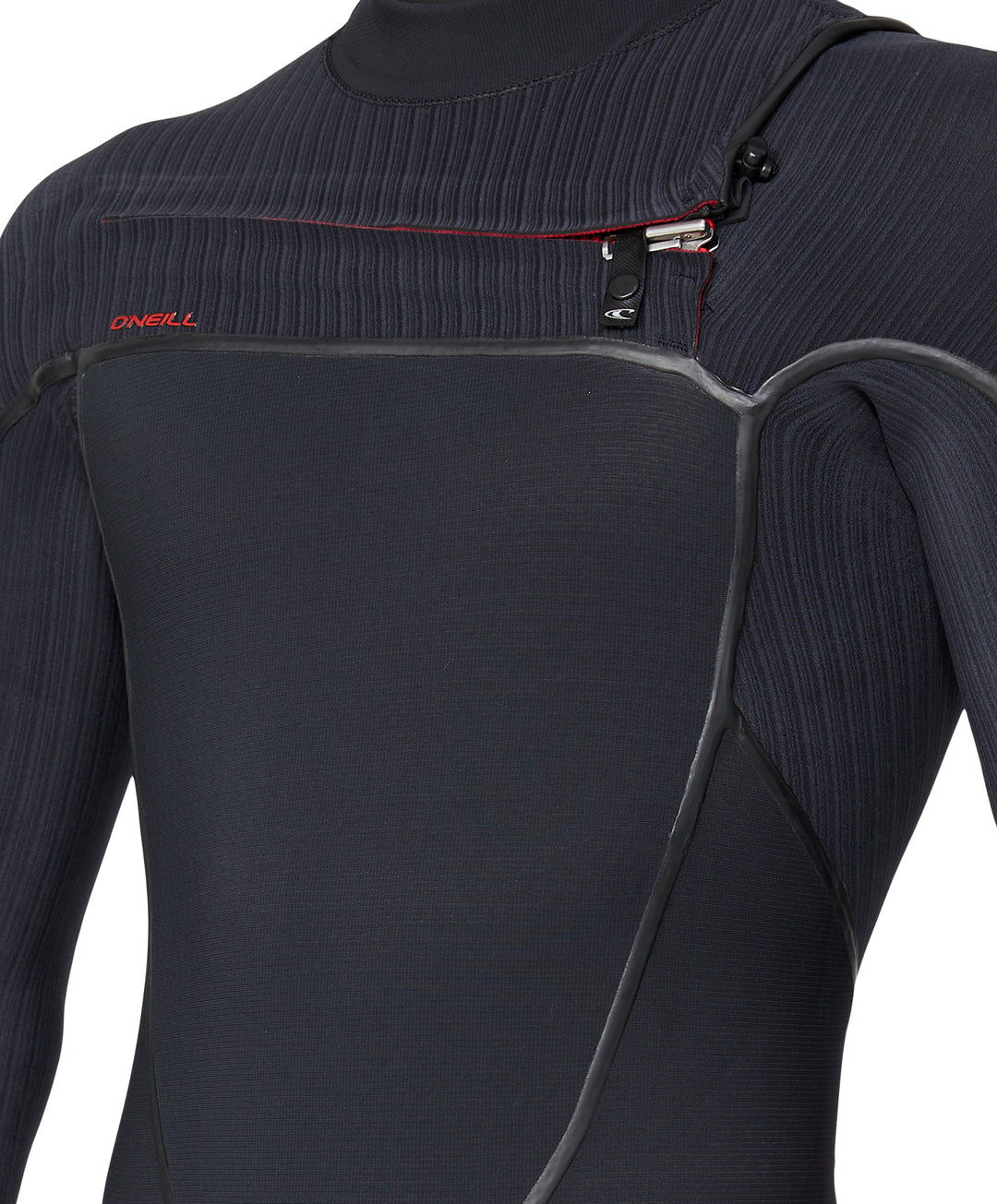 HyperFire X 4/3 Chest Zip Steamer Wetsuit - Black