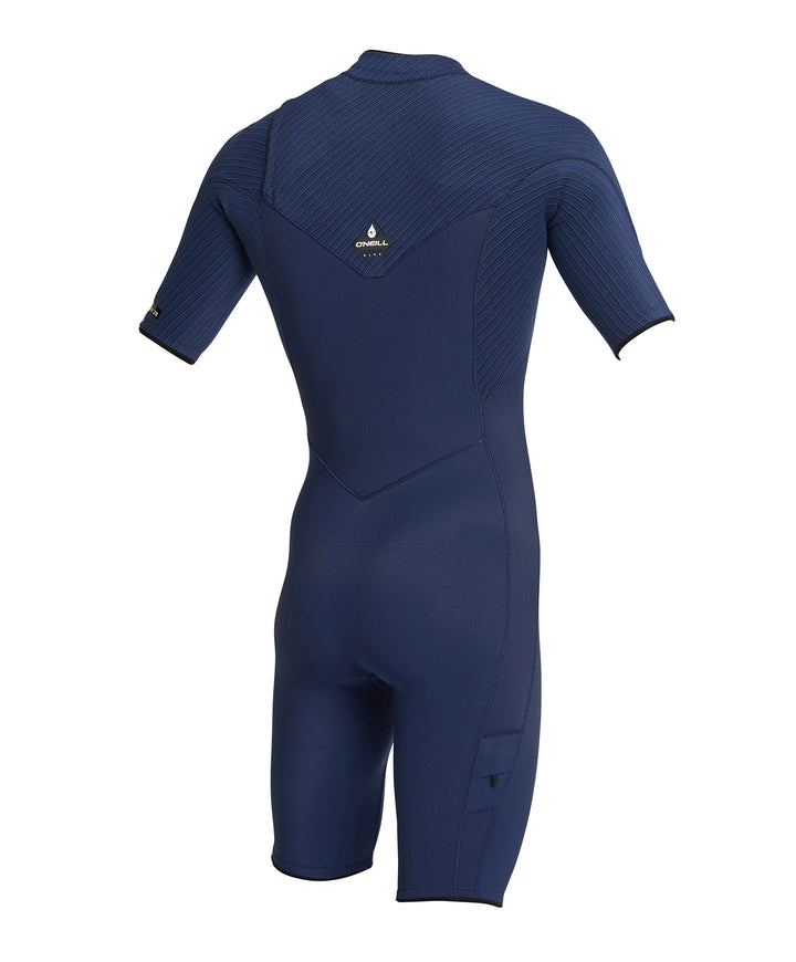 Hyperfreak 2mm Chest Zip Springsuit Mens Wetsuit - Navy