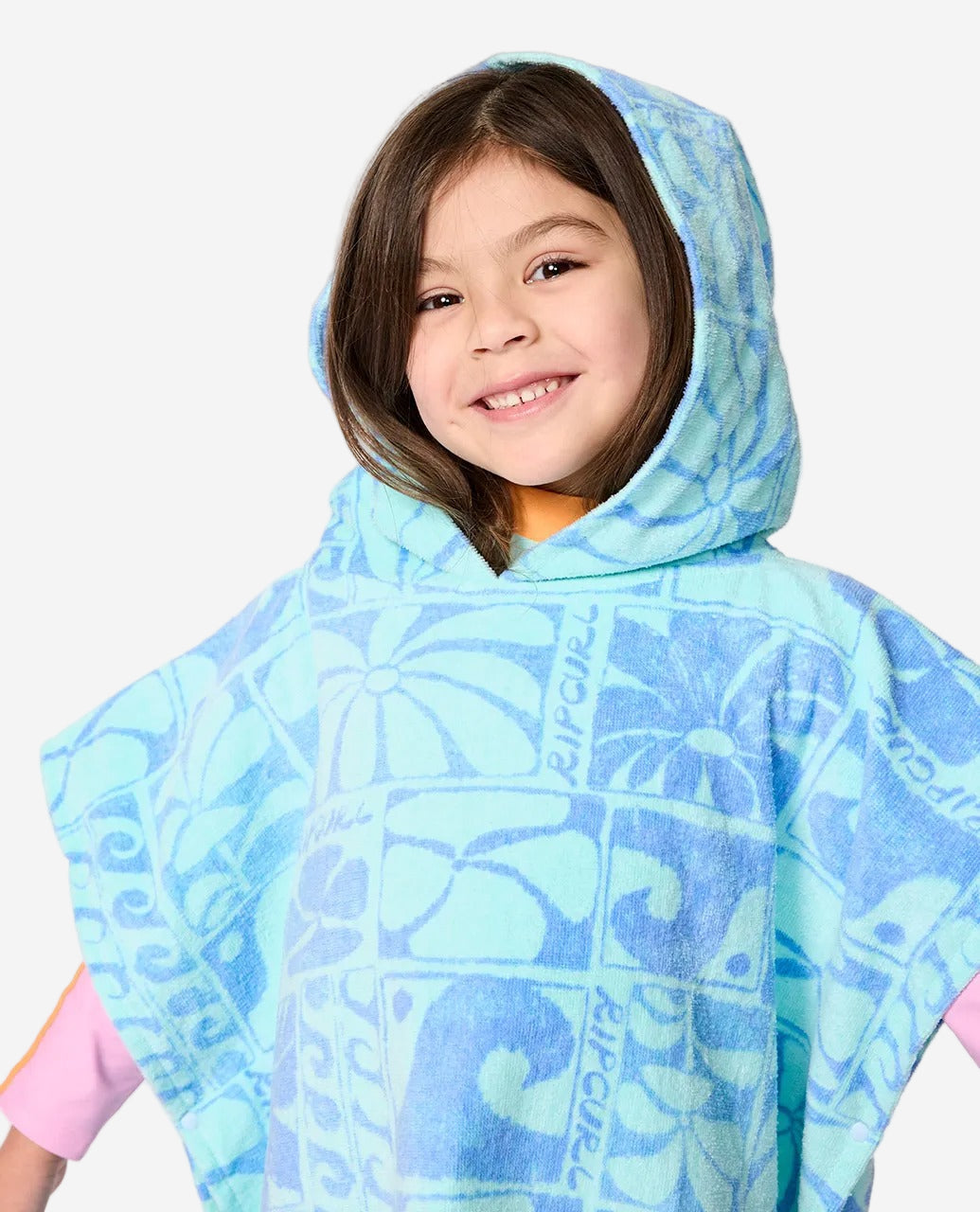 Girls Mixed Snap Kids Hooded Towel